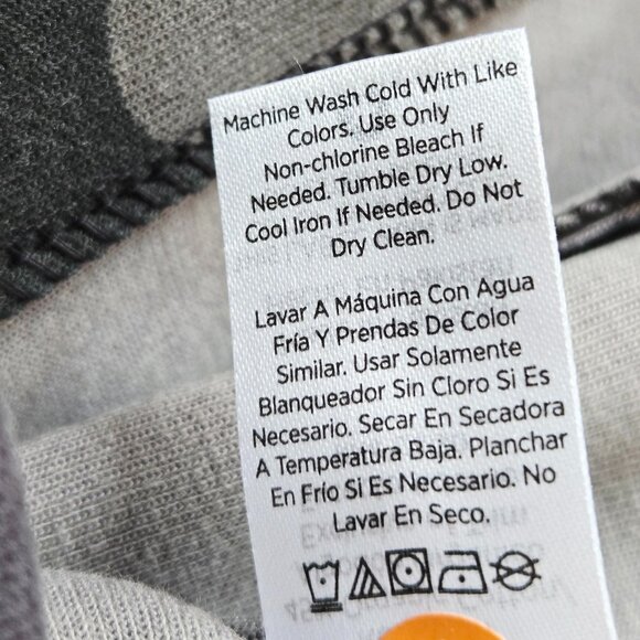 NWT Men's Flint Park Court Sport Jacket Black Gray Camo Poly/Cotton Blend XL $88 - Picture 7 of 8